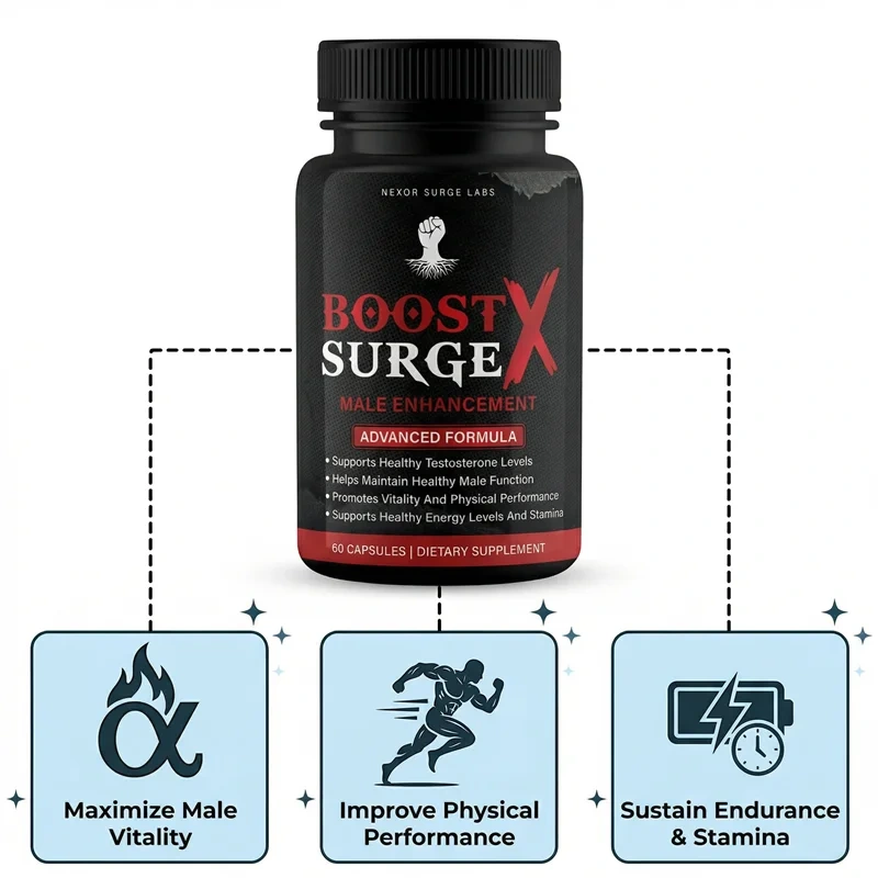 The Boost Surge X bottle with the support areas the manufacturer prints beneath it