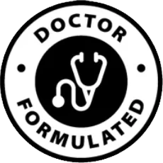 The Doctor Formulated seal printed on the Boost Surge X label
