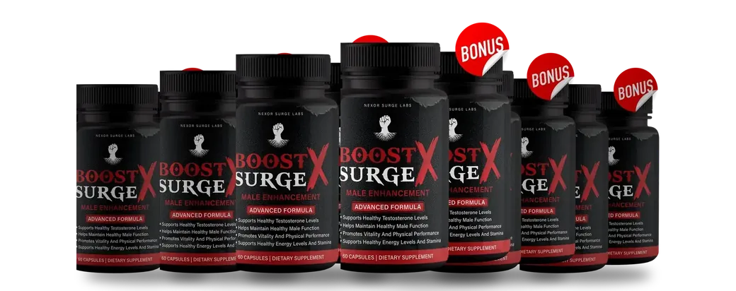 Boost Surge X 8-bottle pack, a 240-day supply